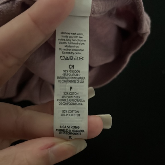 Halloween Baddest Witch Around Short Sleeve Tee, Size Small, Purple - Picture 4 of 5